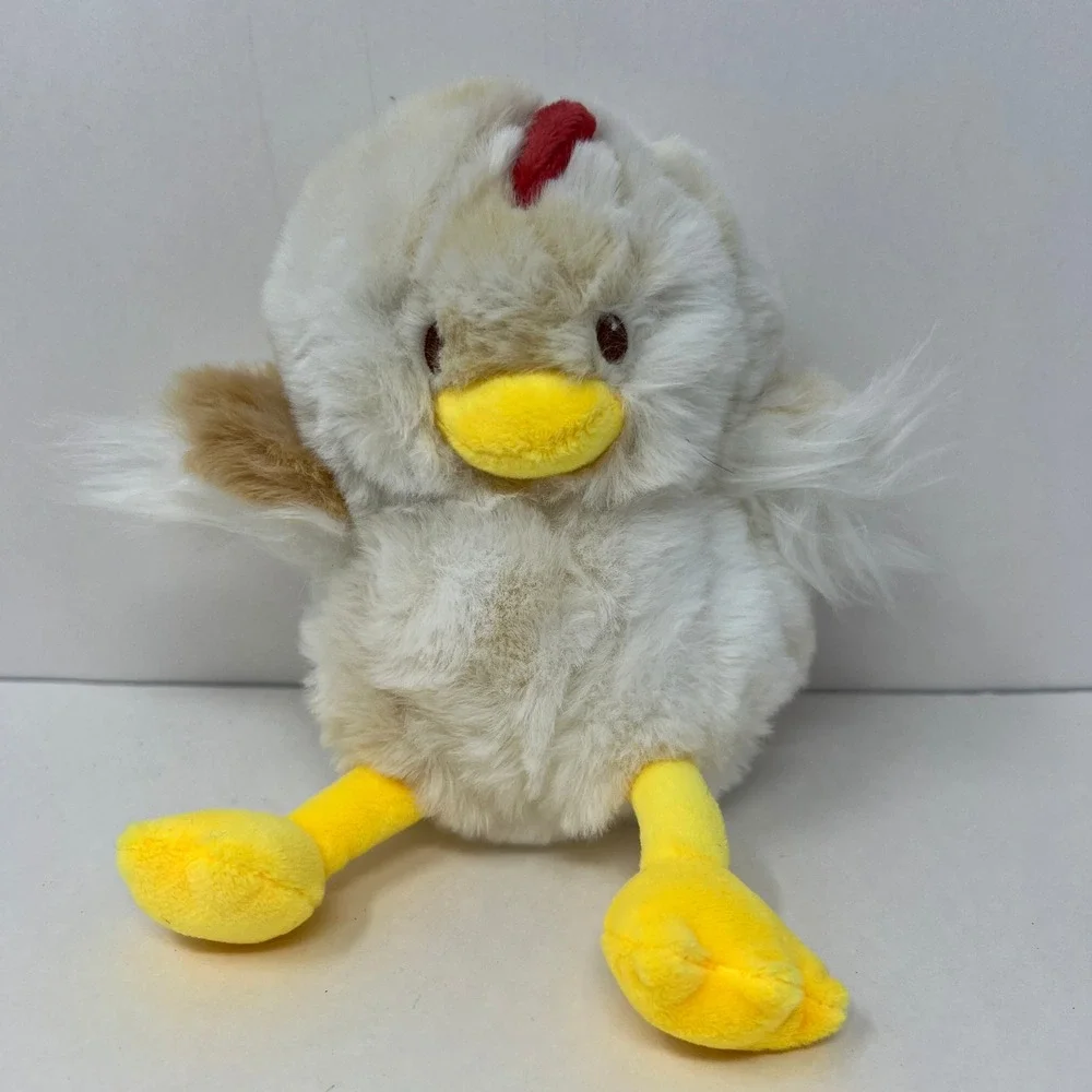 Gigglescape Chicken Plush 7 Inch Soft Beanie Stuffed Animal nursery toy 2025